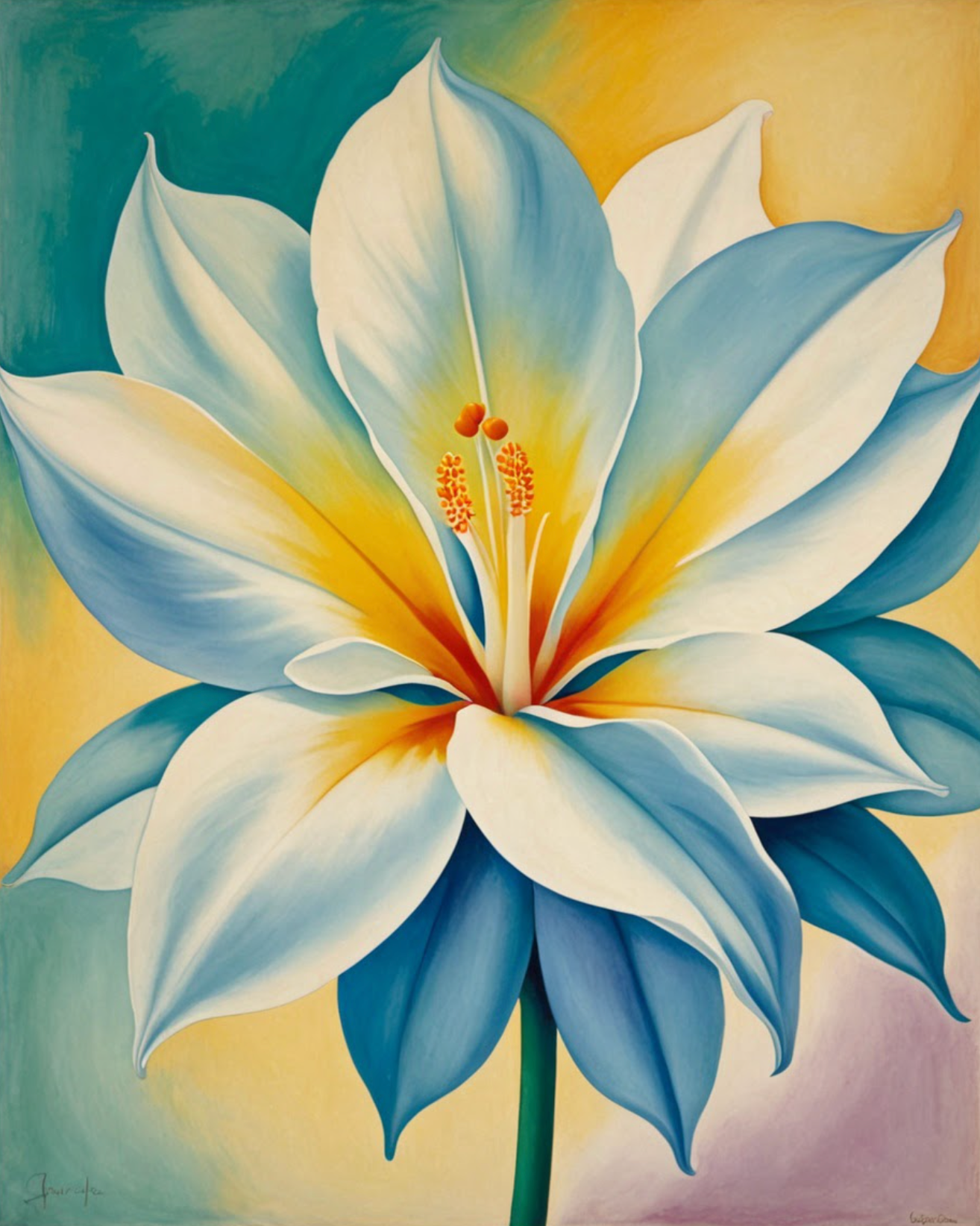 Bloomfire Opalescent No. 08