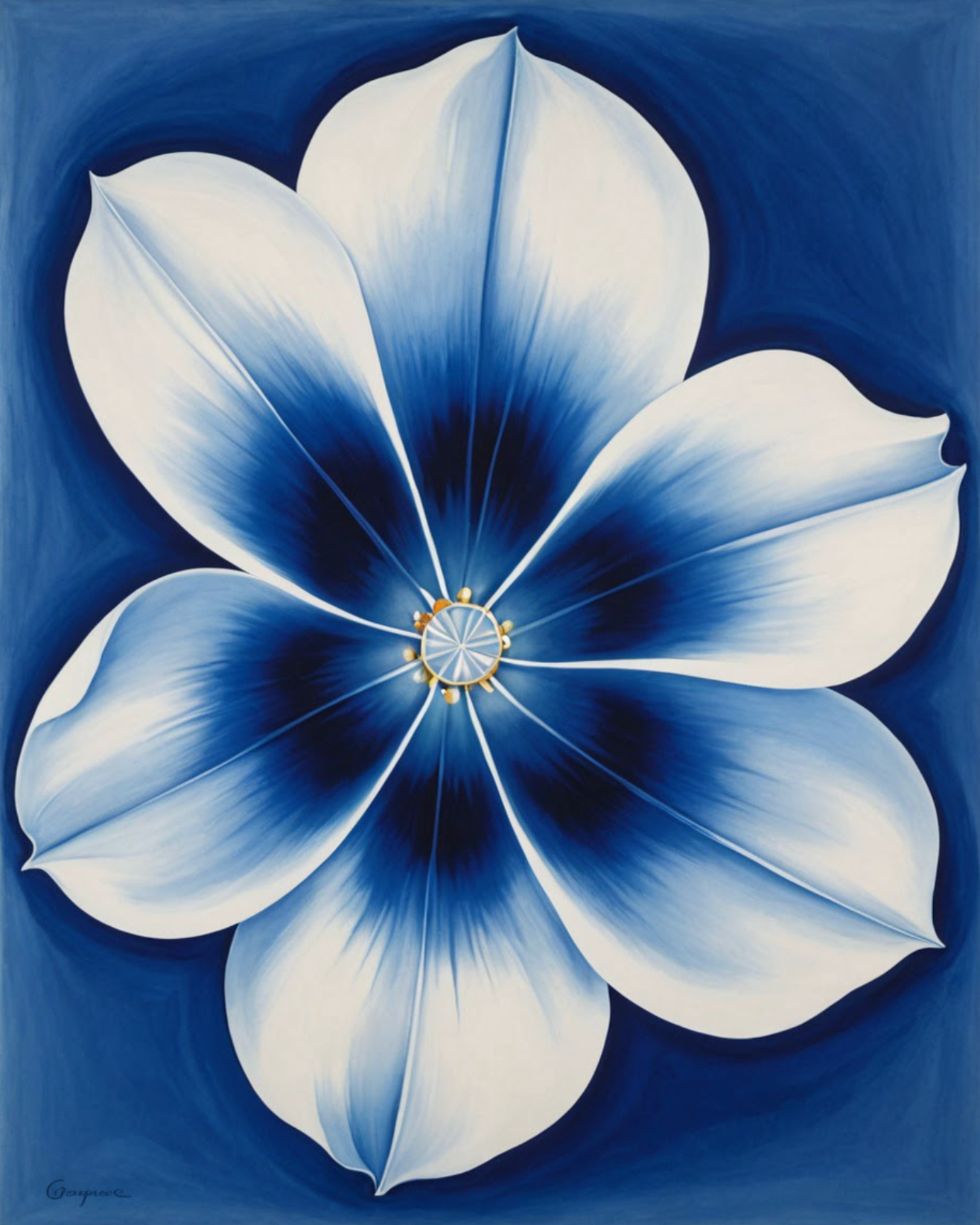 Bloomfire Sapphire No. 17