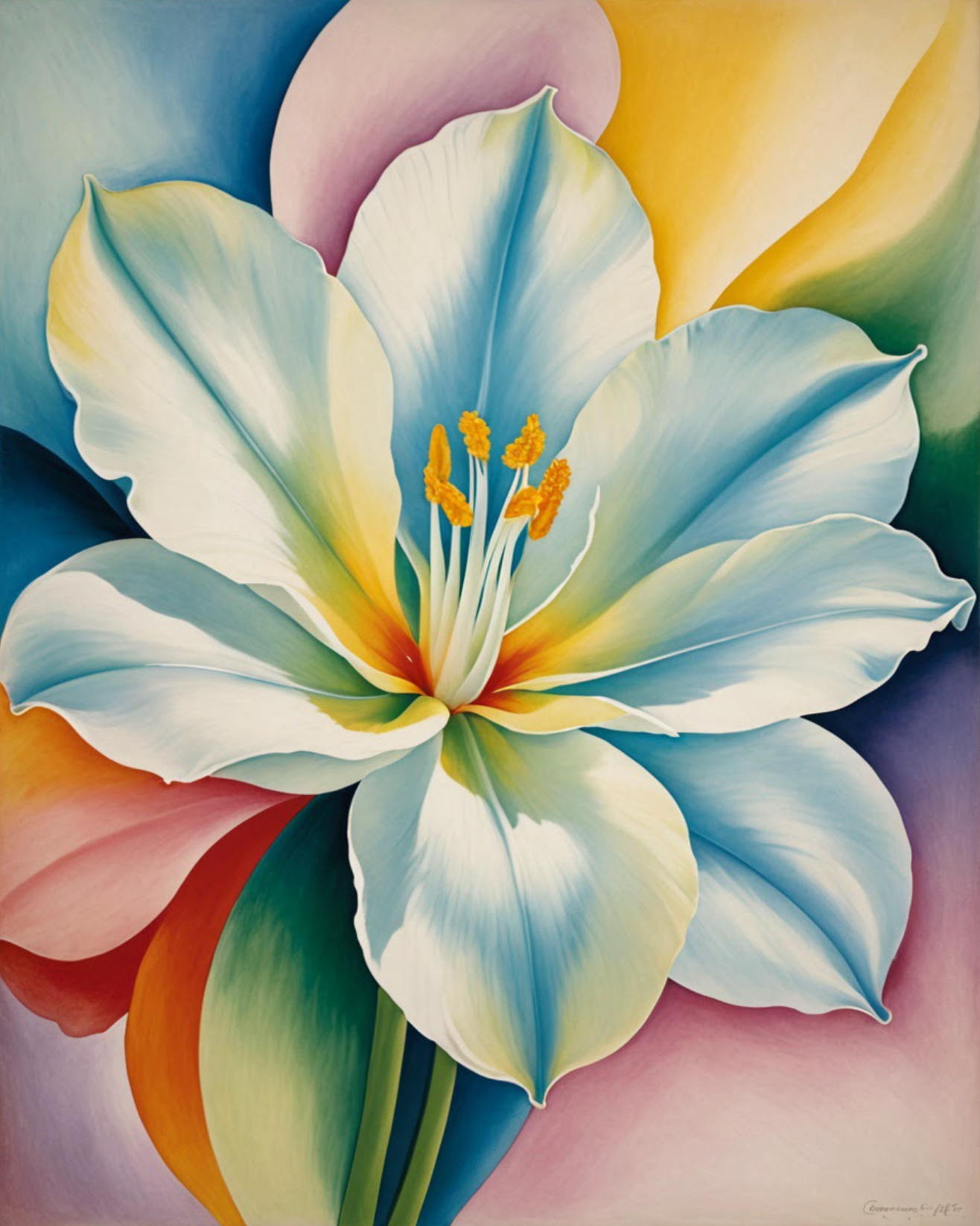 Bloomfire Opalescent No. 13