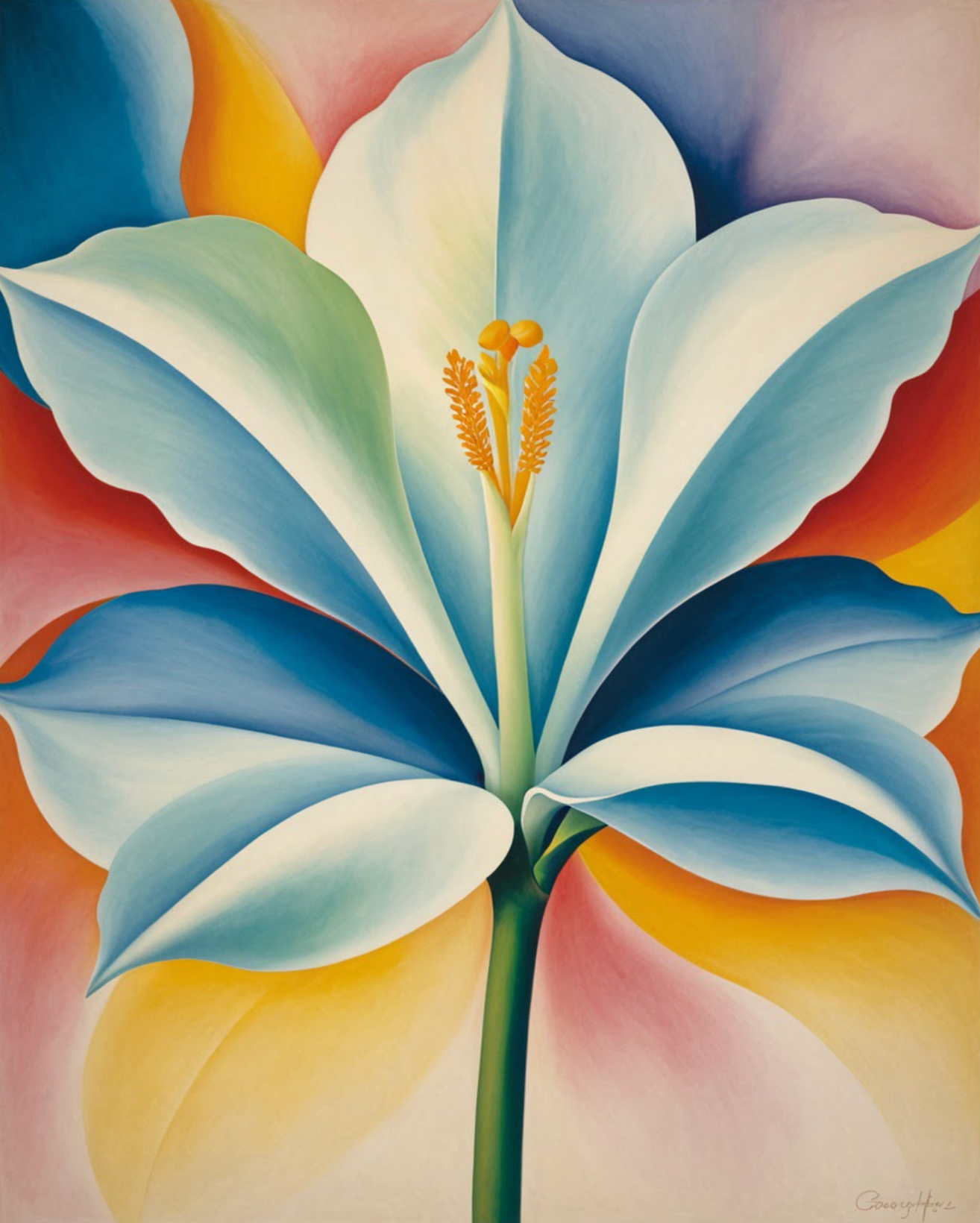 Bloomfire Opalescent No. 22