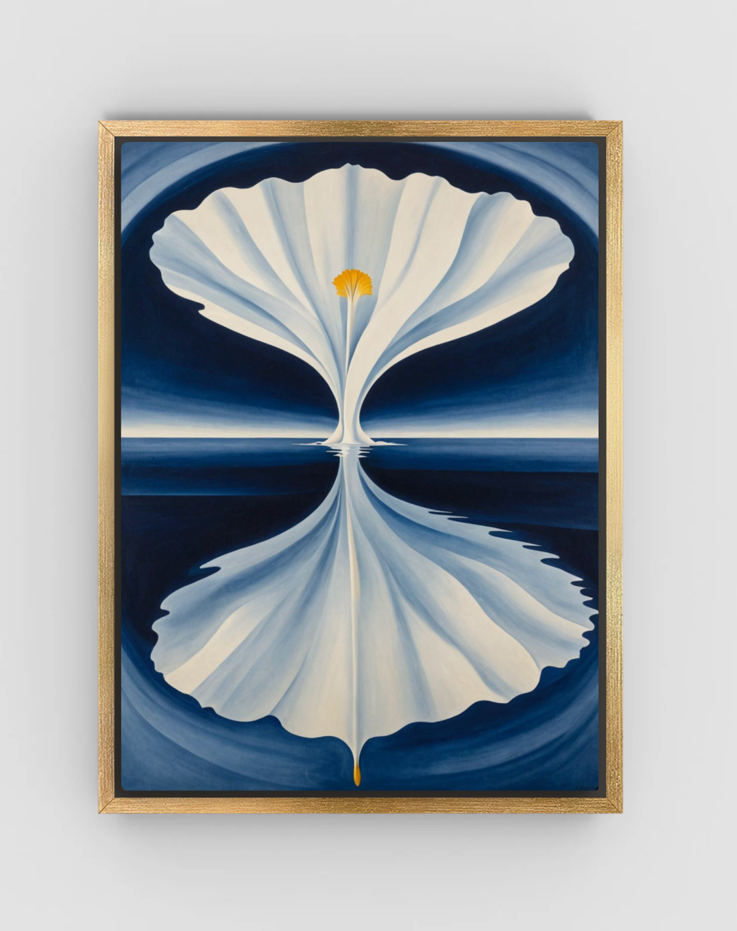 Bloomfire Navy Cascade No. 35