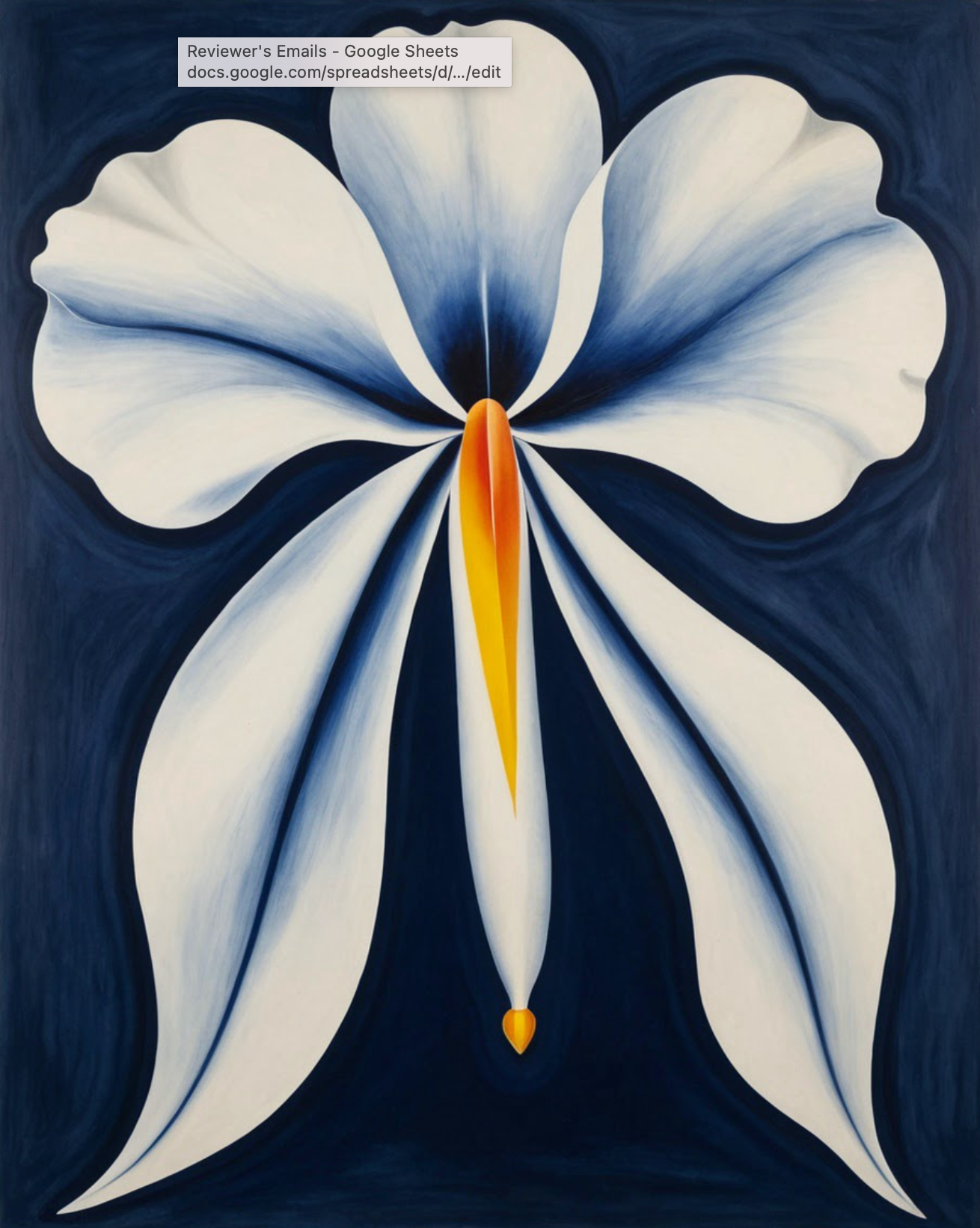 Bloomfire Navy Cascade No. 12