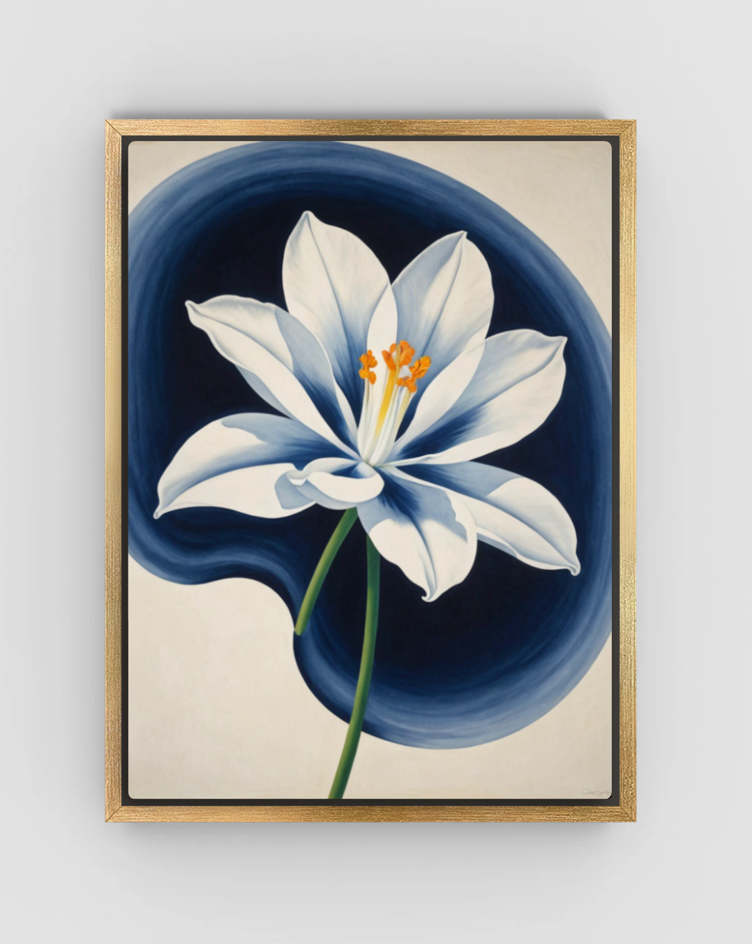 Bloomfire Navy Cascade No. 29