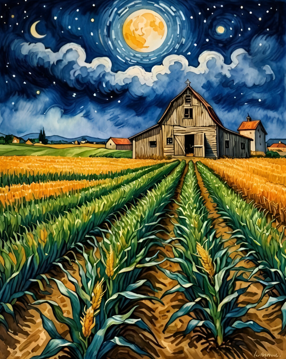 Moonlit Harvest 1
