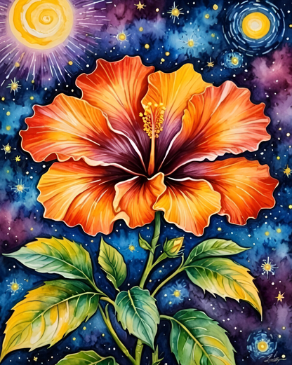 Starry Hibiscus