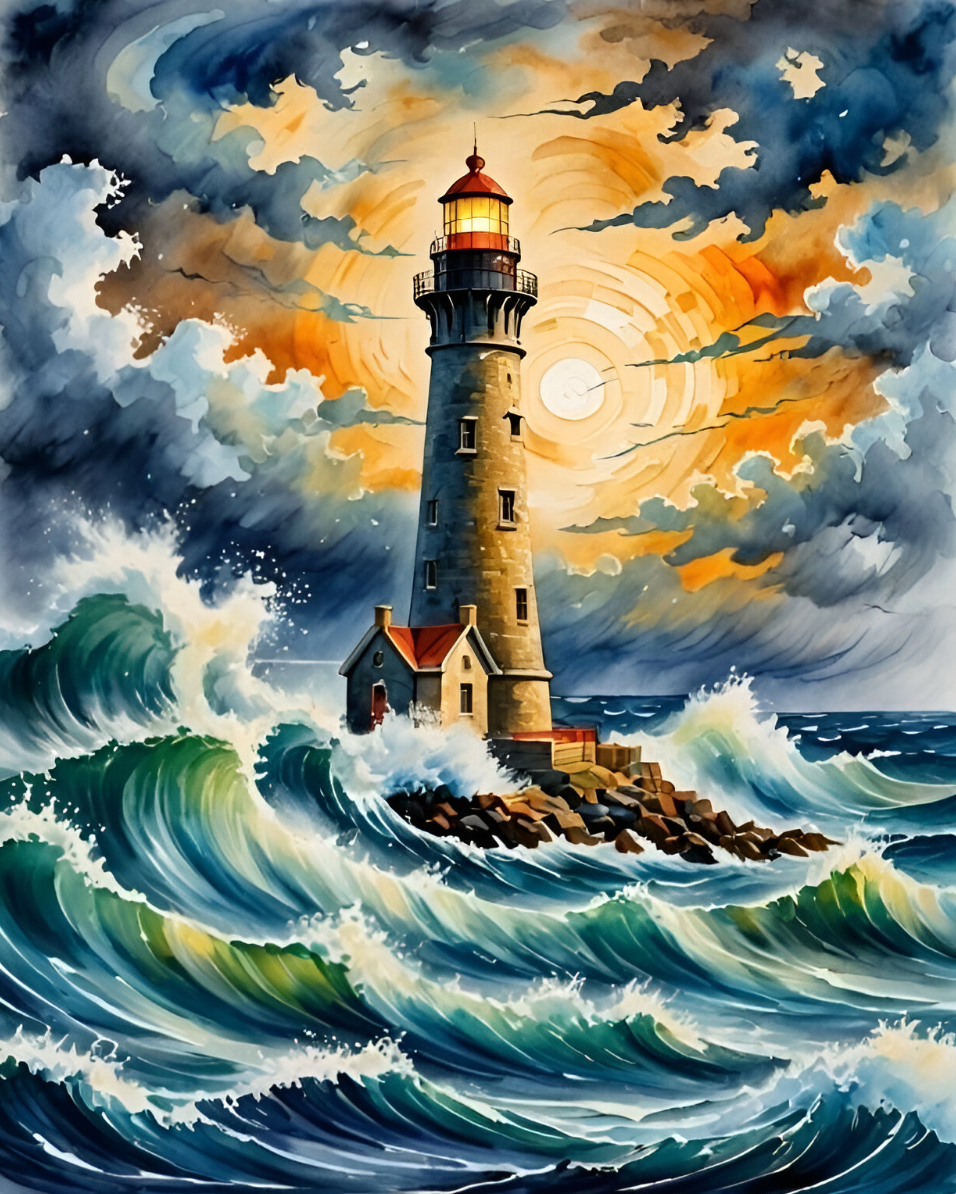 Swirling Seas 1