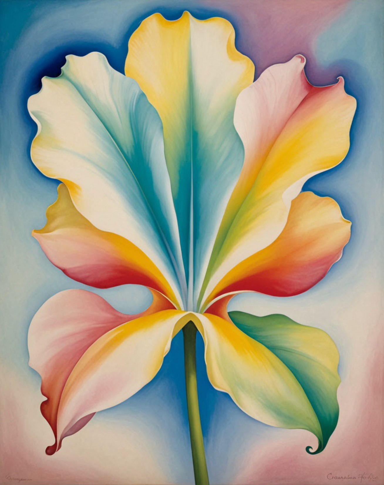 Bloomfire Opalescent No. 32