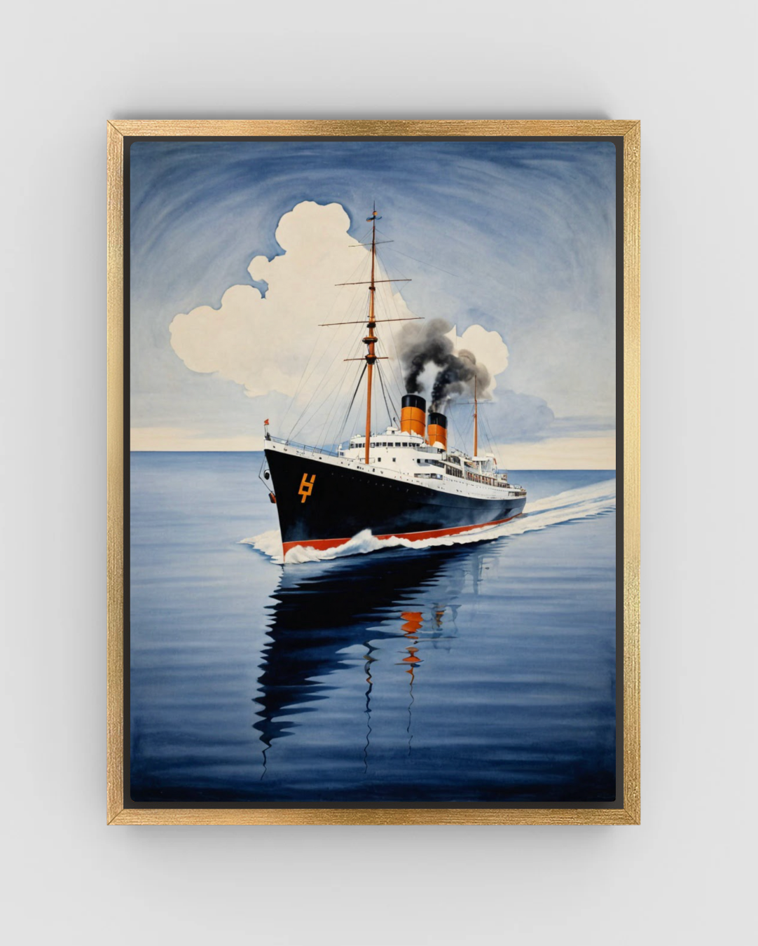 Bloomfire Navy Cascade No. 02