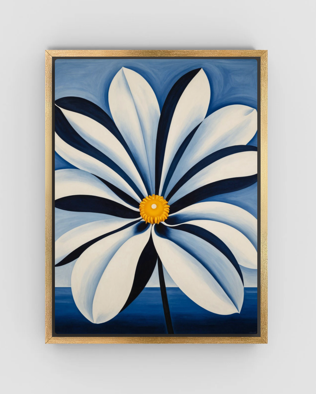 Bloomfire Navy Cascade No. 06