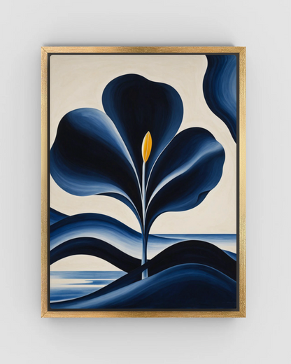 Bloomfire Navy Cascade No. 08
