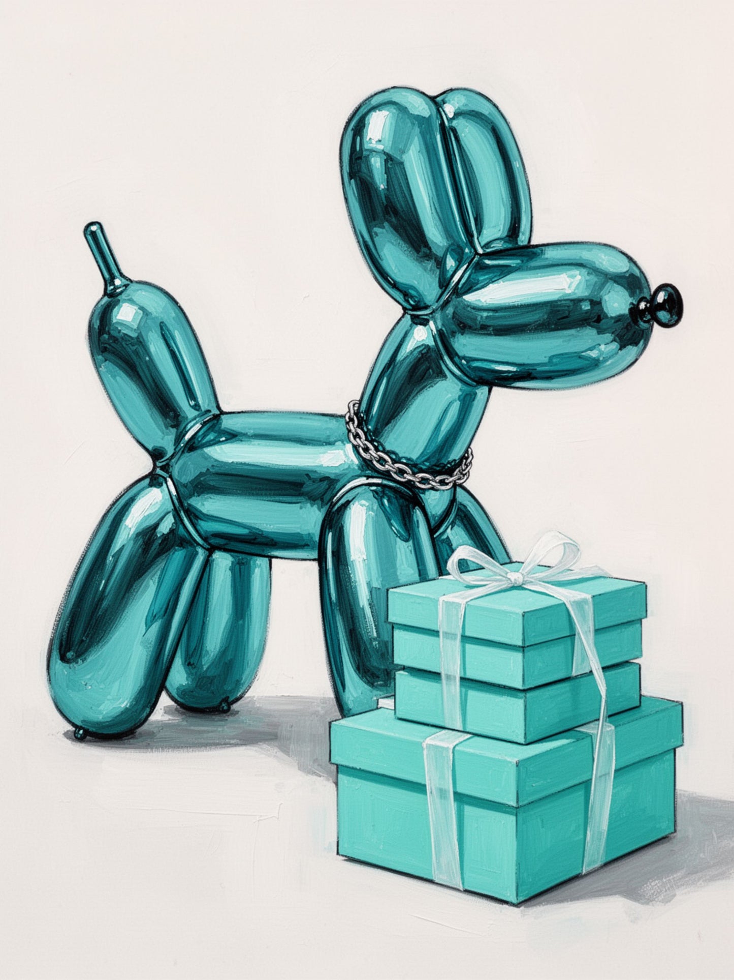 Balloon Dog Society Tiffany Boxes