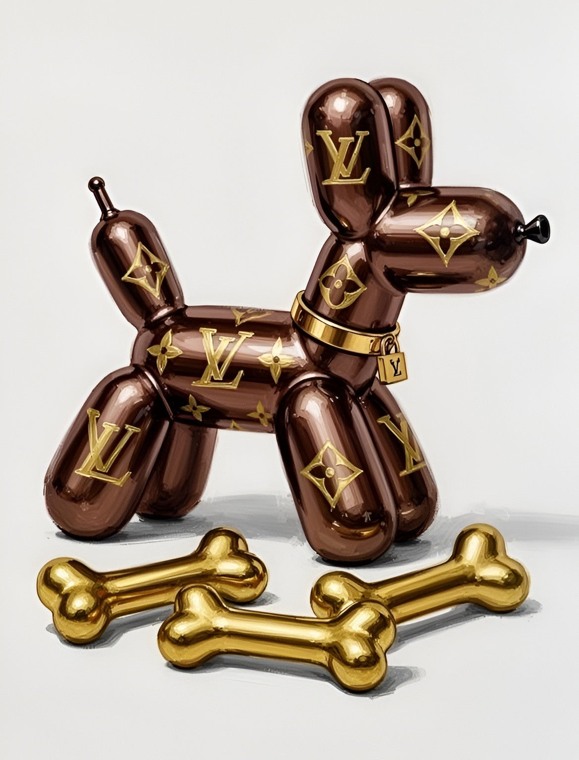 Balloon Dog Society Louis Vuitton Treats